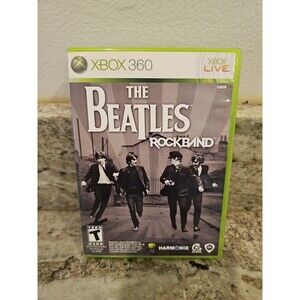 Beatles: Rock Band (Microsoft Xbox 360, 2009) CIB TESTED WORKING